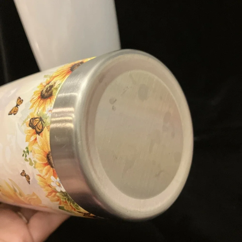 Lot of 2 Inspirational Tumbler Gift Thank You Bible Faith Verses Coffee Water